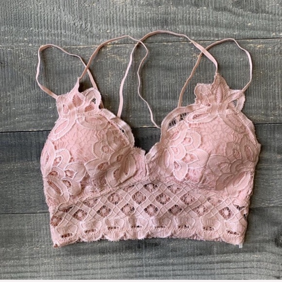 Angel Double Strap Lace Bralette - Picture 4 of 6